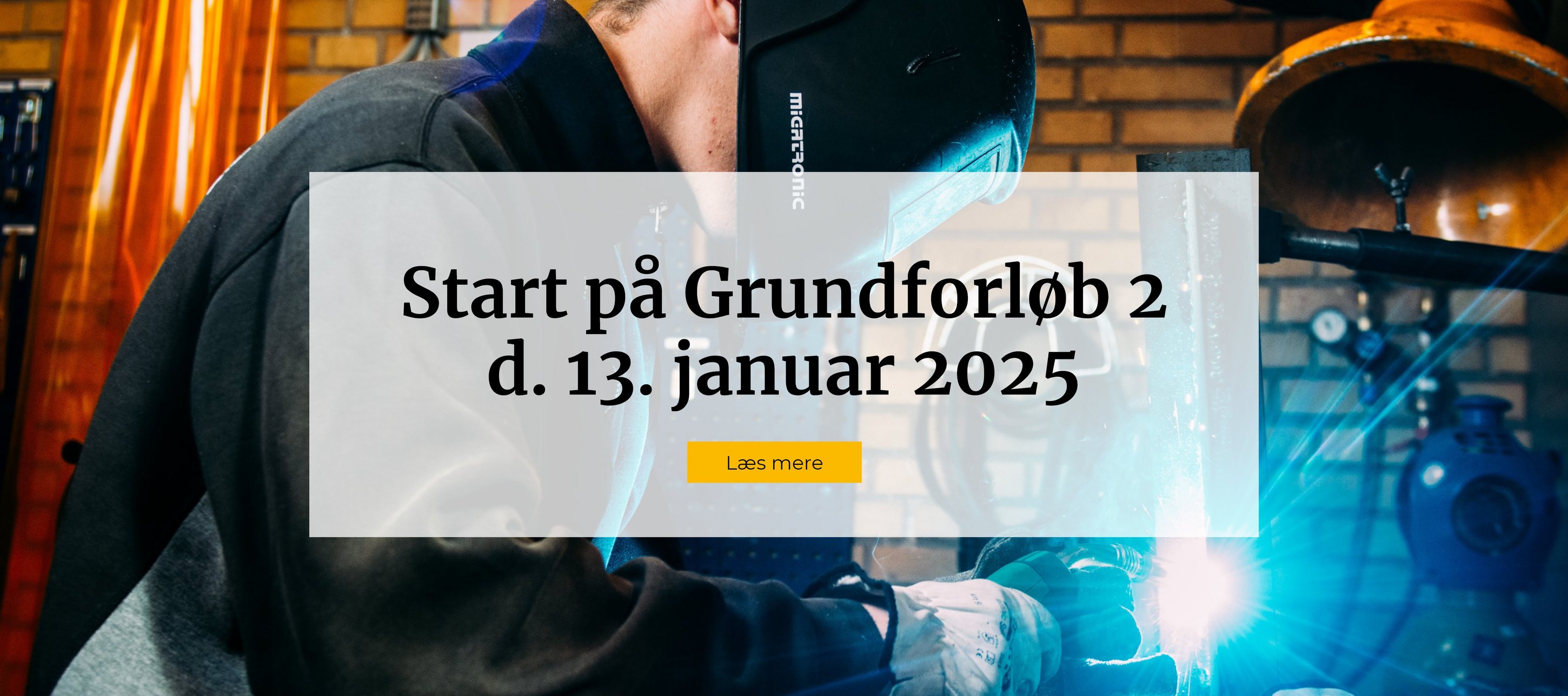 Start på grundforløb 2